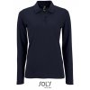 Women`s Long-Sleeve Piqué Polo Shirt Perfect  G_L02083