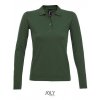 Women`s Long-Sleeve Piqué Polo Shirt Perfect  G_L02083