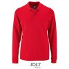 Men`s Long-Sleeve Piqué Polo Shirt Perfect  G_L02087