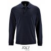 Men`s Long-Sleeve Piqué Polo Shirt Perfect  G_L02087