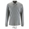 Men`s Long-Sleeve Piqué Polo Shirt Perfect  G_L02087