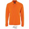 Men`s Long-Sleeve Piqué Polo Shirt Perfect  G_L02087