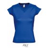 Ladies` V-Neck-T-Shirt Moon  G_L156