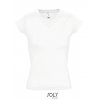 Ladies` V-Neck-T-Shirt Moon  G_L156