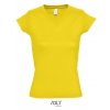 Ladies` V-Neck-T-Shirt Moon  G_L156