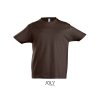 Dětské tričko Imperial (Barva Chocolate, Velikost 2 years (86/94))