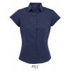 Ladies` Stretch-Blouse Excess Shortsleeve  G_L630