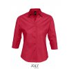 Ladies` Stretch-3/4-Sleeve Blouse Effect  G_L631