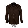 Men`s Stretch-Shirt Brighton Longsleeve  G_L633