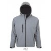 Men`s Hooded Softshell Jacket Replay  G_L848