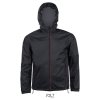 Unisex lemovaná bunda Windbreaker Skate (Barva Black, Velikost XS)