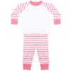 Pruhované pyžamo (Barva Navy Stripe, Velikost 0/6 months)