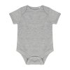 basic body s krátkým rukávem (Barva Black, Velikost 0/3 months)