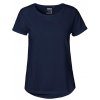 Ladies` Roll Up Sleeve T-Shirt  G_NE80012