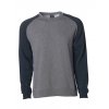 Men`s Lightweight Fitted Raglan Crew  G_NP301