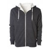 Unisex Sherpa Lined Zip Hooded Jacket  G_NP352