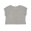 Dámské  Crop Top T (Barva Black, Velikost S)