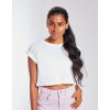 Dámské  Crop Top T (Barva Black, Velikost S)