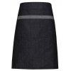 Domain Contrast Denim Waist Apron  G_PW128