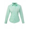 Ladies` Poplin Long Sleeve Blouse  G_PW300