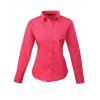 Ladies` Poplin Long Sleeve Blouse  G_PW300