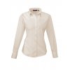 Ladies` Poplin Long Sleeve Blouse  G_PW300