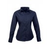 Ladies` Poplin Long Sleeve Blouse  G_PW300