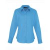 Ladies` Poplin Long Sleeve Blouse  G_PW300