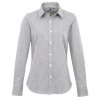 Ladies` Microcheck (Gingham) Long Sleeve Shirt  G_PW320