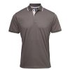 Pánské kontrastní Coolchecker® Polo (Barva Black (ca. Pantone Black C), Velikost S)