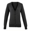 Ladies` Button Through Knitted Cardigan  G_PW697