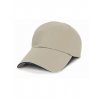 Unwashed Fine Line Cotton Cap with Sandwich Peak  G_RH52