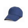 Unwashed Fine Line Cotton Cap with Sandwich Peak  G_RH52