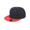 Bronx Original Flat Peak Snapback Dual Colour čepice (Barva Black, Velikost One Size)