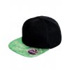 Bronx Flat Glitter Peak Snapback Cap  G_RH87