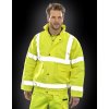 Zimní bezpečnostní bunda (Barva Fluorescent Orange, Velikost S)