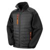 Recyklovaný kompas polstrovaný softshell (Barva Black, Velikost XS)
