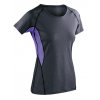 Fitness Women`s Tech Panel Marl T-Shirt  G_RT270F