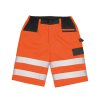 Reflexní šortky pracovní (Barva Fluorescent Orange, Velikost XS)