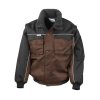 Heavy Duty bunda se zipem (Barva Grey, Velikost S)