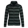 Active Striped Fleece Jacket for women  G_S5190