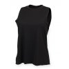 Women`s High Neck Slash Armhole Vest  G_SF232