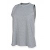 Women`s High Neck Slash Armhole Vest  G_SF232