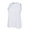 Women`s High Neck Slash Armhole Vest  G_SF232