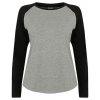 Women`s Long Sleeved Baseball T  G_SF271