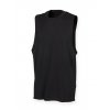 Men`s High Neck Slash Armhole Vest  G_SFM232