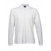 Luxury Stretch Long Sleeve Polo  G_TJ1406