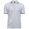 Luxury Stripe Stretch Polo  G_TJ1407