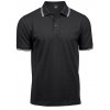 Luxury Stripe Stretch Polo  G_TJ1407