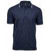 Luxury Stripe Stretch Polo  G_TJ1407